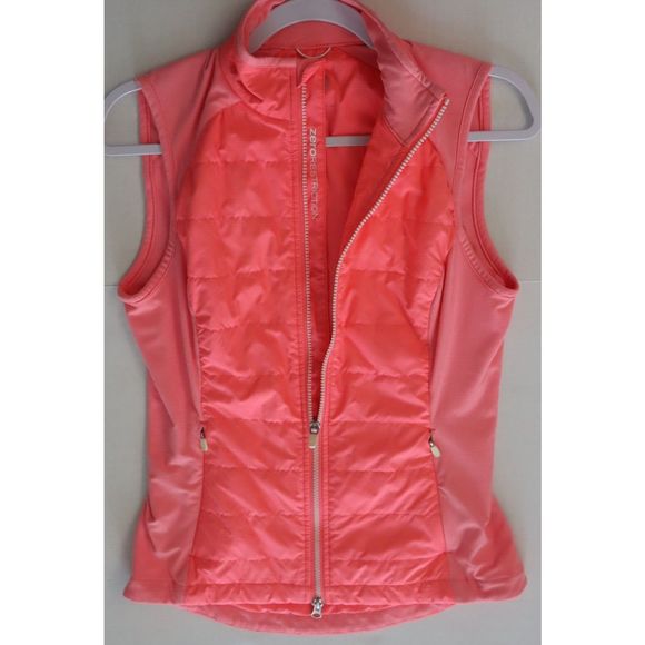 ZeroRestriction L324L Women's Sz Small Pink Primaloft Golf Tess Vest $118 - Picture 8 of 10